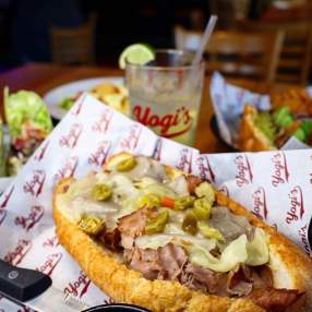 An assortment of dishes from Yogi's Bar & Grill
