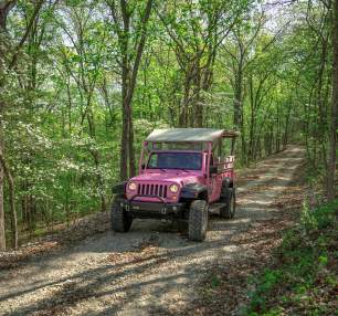 Pink Jeep Tours Spring Attraction