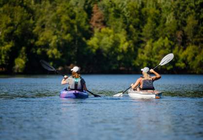 Get out on the water with paddling in the Stevens Point Area.