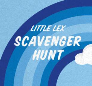 Little Lex Scavenger Hunt Banner