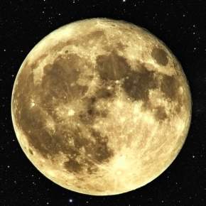 Full Moon over Mackinac