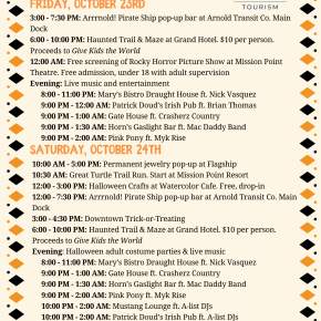 Halloween Weekend on Mackinac Island