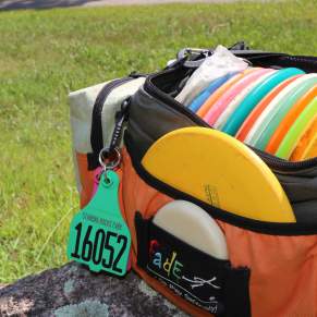 Discs on Disc Golf course in the Stevens Point Area