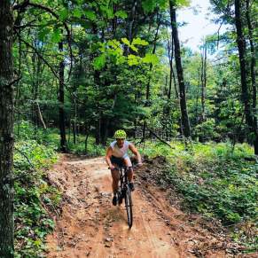 bike, mountain bike, trees, trail, outdoors