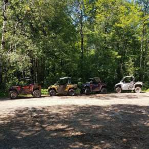 group of atv vehicles