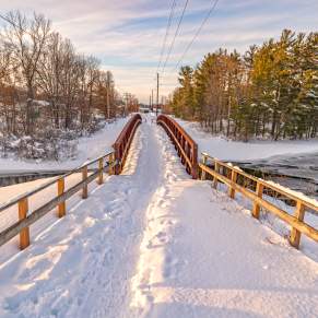 Looking for where to snowshoe in central Wisconsin? You'll want to add the Green Circle Trail to the list, in the Stevens Point Area.