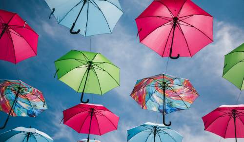 Umbrella Sky Tie-Dye 2025