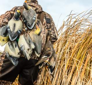 Waterfowl Hunting Backpacking Out