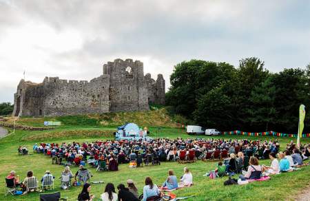 Outdoor Theatre at Oystermouth Castle