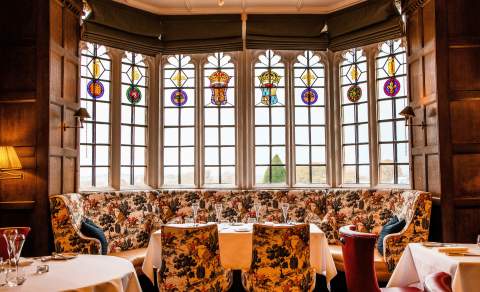 The Restaurant at Ellenborough Park in Cheltenham.