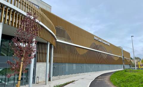 Arle Court Transport Hub in Cheltenham.
