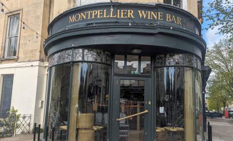 Montpellier Wine Bar exterior, Cheltenham