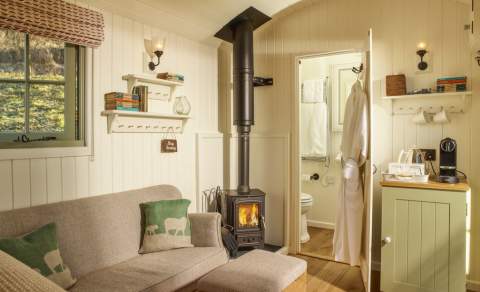 Hilly Huts at The Fish