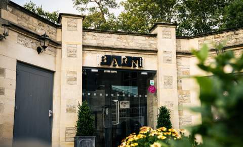 External shot of Barn Theatre, Cirencester