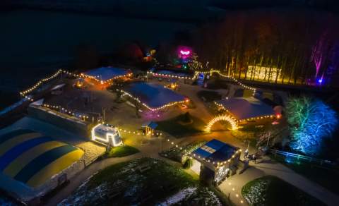 Cotswold Farm Park Enchanted Light Trail