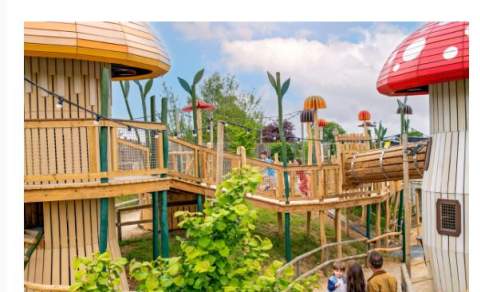 The top of a consumer e-newsletter showing an image of Fairytale Farm