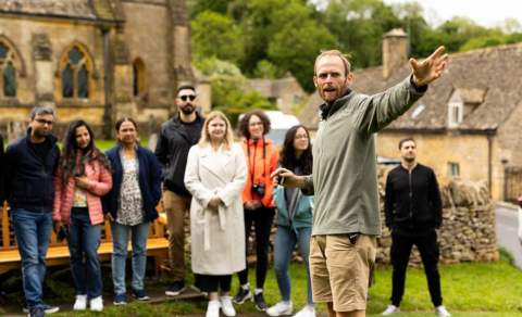 Go Cotswolds tour group in Snowshill