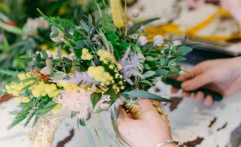 Spring Wreath Making Workshop & Afternoon Tea