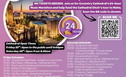 Coventry Cathedral 24 Hour Music Marathon