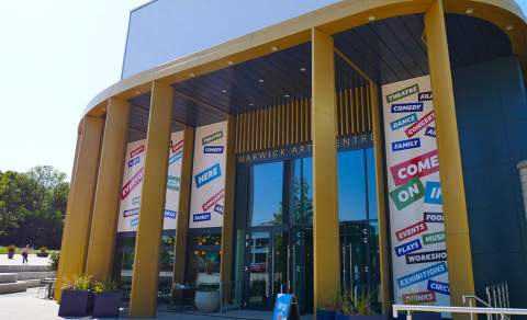Warwick Art Centre Entrance