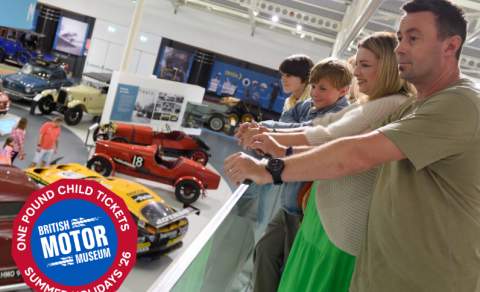 British Motor Museum Summer Savings