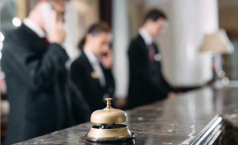 Hotel reception