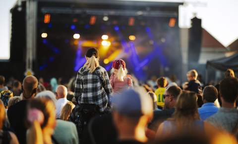 Konsert på Skalldyrfestivalen