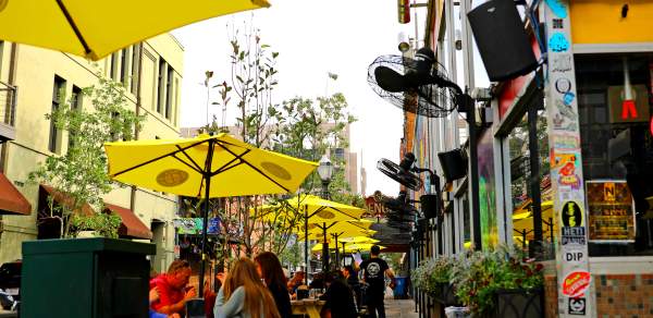 Sidewalk view of LoDa