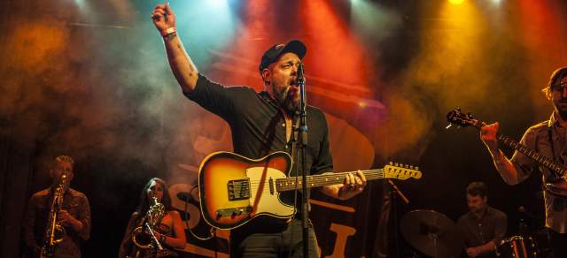 Nathaniel Rateliff & The Night Sweats performing at The Bluebird Theater
