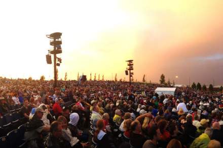 Concert at Usana Ampitheatre