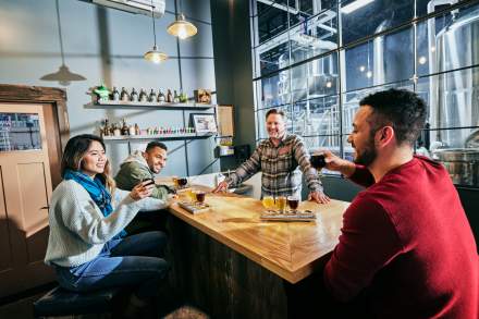 Beer Tasting at Level Crossing Brewing
