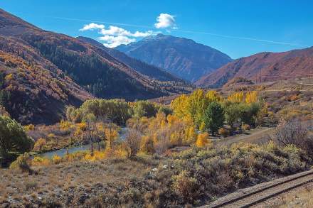 Provo Canyon in the Fall