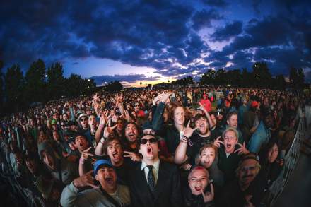 Crowd at Kilby Block Party 2025.