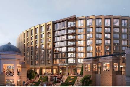 Rendering of Asher Adams Hotel