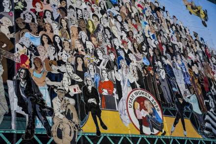 Utah Women's Mural by Jann Haworth