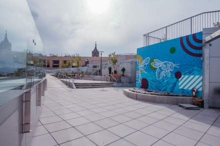 Rooftop at the Salt Lake Public Library