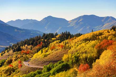 Image of Wasatch Mountain range.