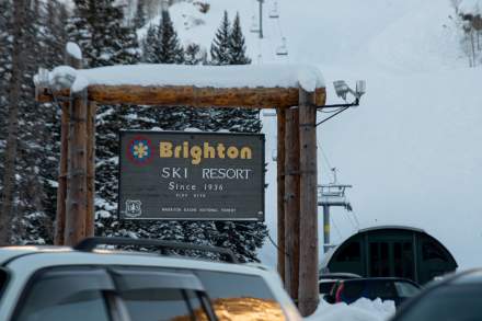 Brighton is known as a local favorite and offers night skiing, lessons and gate-accessed expert terrain.