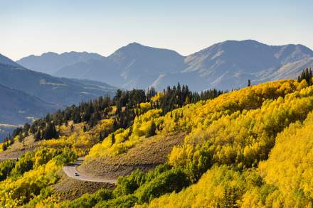 Scenic View of Guardsman's Pass