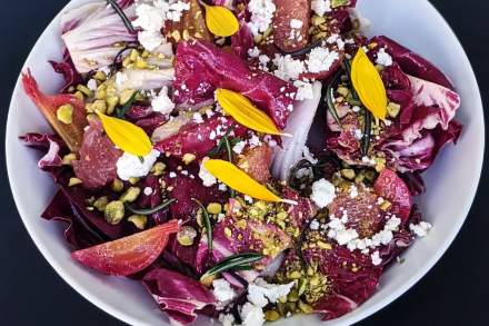 Image of a salad at Arlo Restaurant.