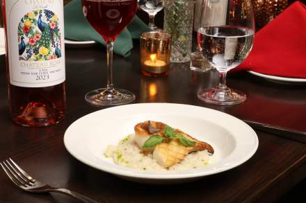 An image of food at La Caille
