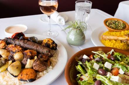 Mazza’s dishes are perfectly balanced with a bubbly beverage