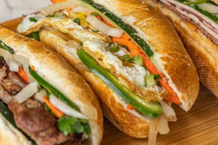 Image of sandwiches at Oh Mai Vietnamese.