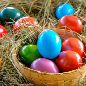 Easter Eggs & Basket Generic