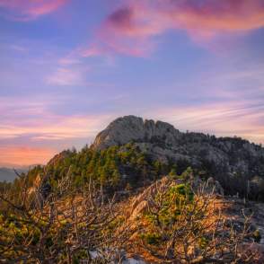 Sunset at Horsetooth Reservoir