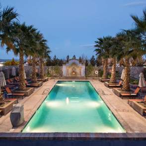 Hotel Encanto pool long view