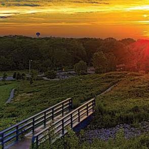 wauwatosa connect with us park sunset