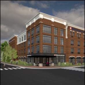 Hilton Garden Inn Downtown Haymarket Concept Rendering