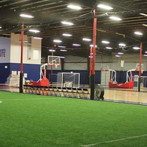 indoor view of the United Sportsplex facility