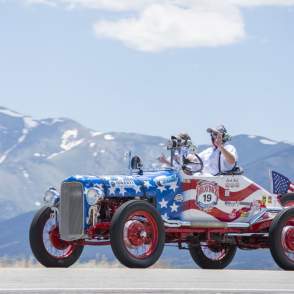The Great Race 1932 Ford Dirt Track Racer of Trevor Stahl and Josh Hull in Wyoming